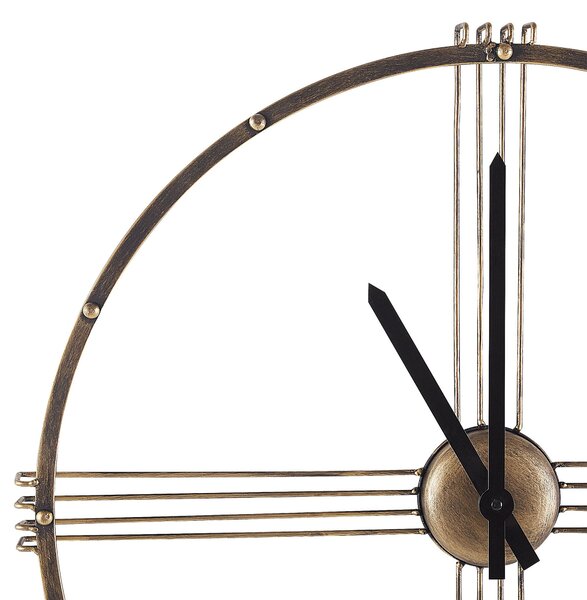 Fali óra ASCONA 64 cm Fém Arany