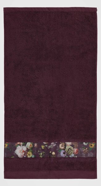 Essenza Home Fleur törölköző lila 30x50 cm