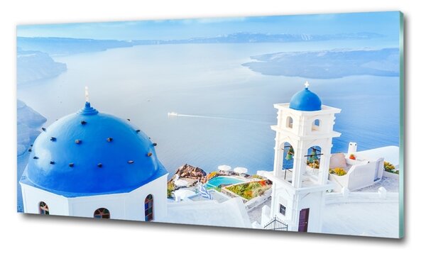 Üvegkép falra Santorini görögország