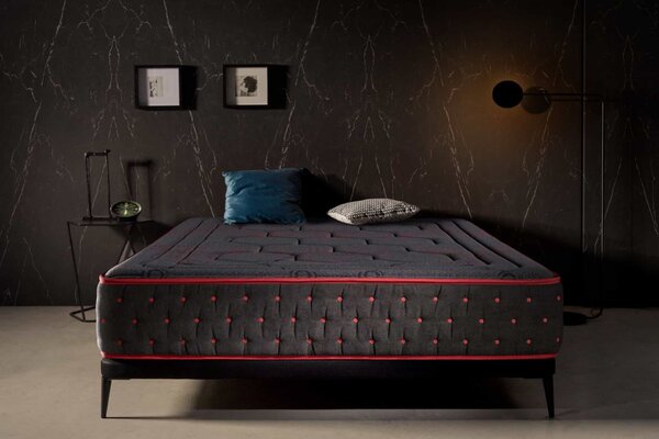 Viscoelastic matrac - Moonia - Hexaflex Moon, 27 cm, 135x200cm - Visco - Fekete szín - Közepes keménység