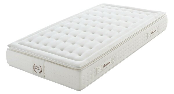 Saltea - Moonia - Viscoelastică - King Premier Multizone - 90X200 cm - Color Alb