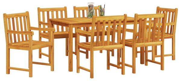 Kert étkező szett 7 pcs Barna Tömör Akácfa