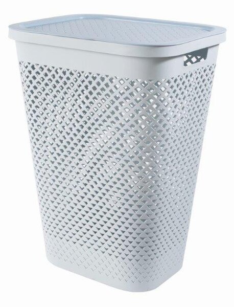 Curver Pure 55 l kék szennyestartó fedéllel