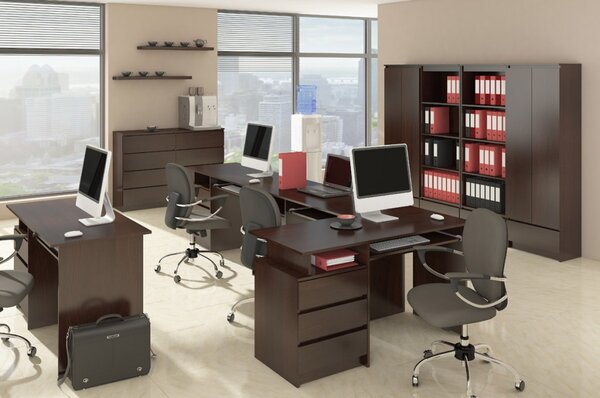 AKORD CLP K120 Wenge Komód 10 Fiókos