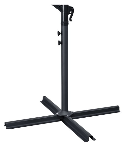 Juskys LED napernyő Brazília 300 cm - krém