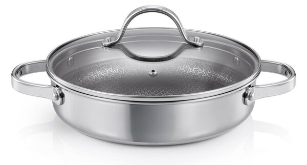 Tescoma SteelCRAFT mély serpenyő fedővel 28 cm