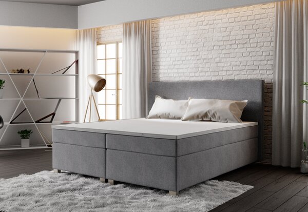 SIMPLE kárpitozott ágy + ágyrács + matrac, 160x200, cosmic 160