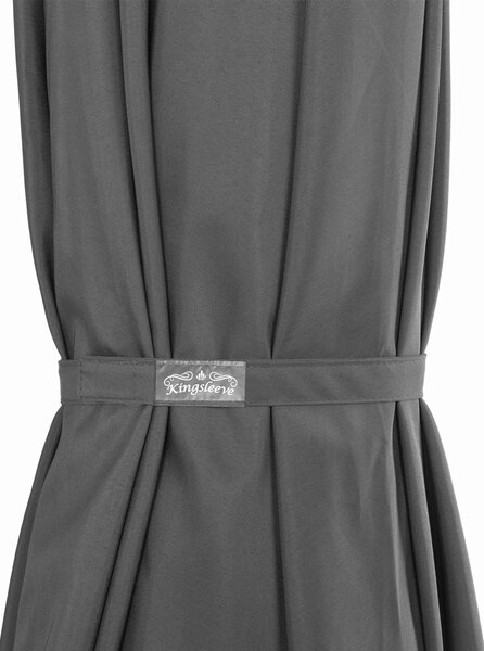 Kingsleeve® Kerti félköríves napernyő - antracit