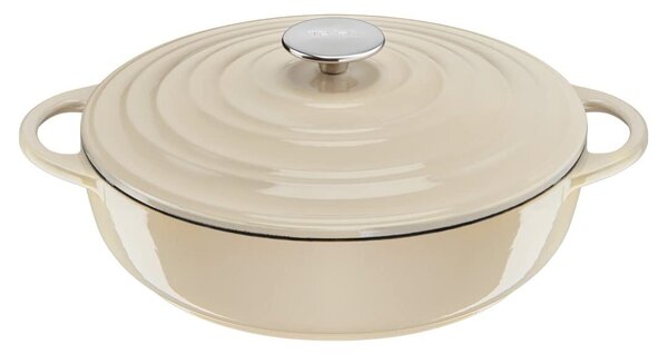 Tefal E25972 LOV serpenyő, 28 cm | újrahasznosított öntöttvas | optimális hőtárolás | minden tűzhelytípushoz | indukcióhoz is alkalmas | sütőben is használható 250°C-ig