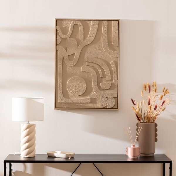 3D fali dekoráció 50 x 70 cm - ARABESQUE