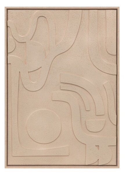 3D fali dekoráció 50 x 70 cm - ARABESQUE
