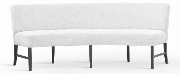 Gezelling Oval 200 Kárpitozott Pad Wenge Lábakkal