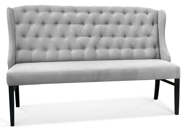 Royal Chesterfield Kárpitozott Pad Szürke