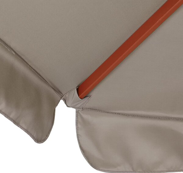 Kingsleeve® Kerti napernyő Ø 330 cm - taupe