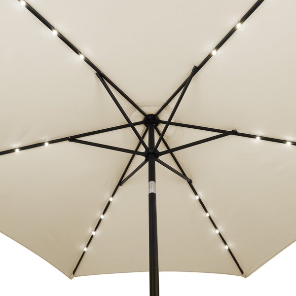 Kingsleeve® LED napernyő Miami Ø270 cm - bézs
