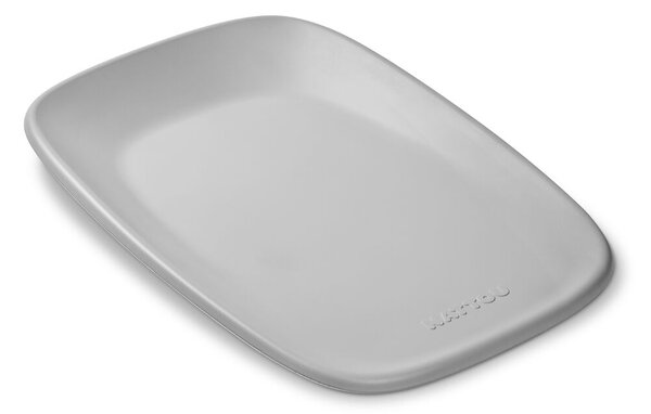 NATTOU Pelenkakosár Dropy és pelenkázó alátét Softy White/Grey 50x70 cm