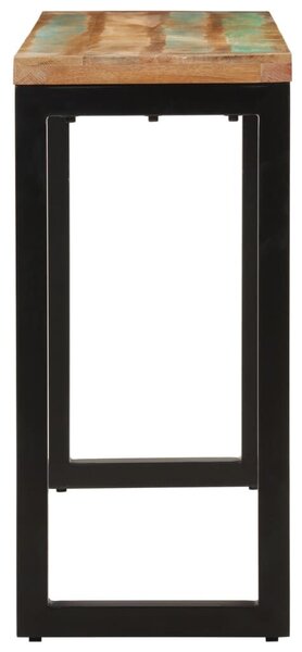 VidaXL tömör újrahasznosított fa tálalóasztal 110x35x75 cm
