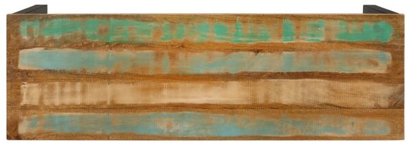 VidaXL tömör újrahasznosított fa tálalóasztal 110x35x75 cm
