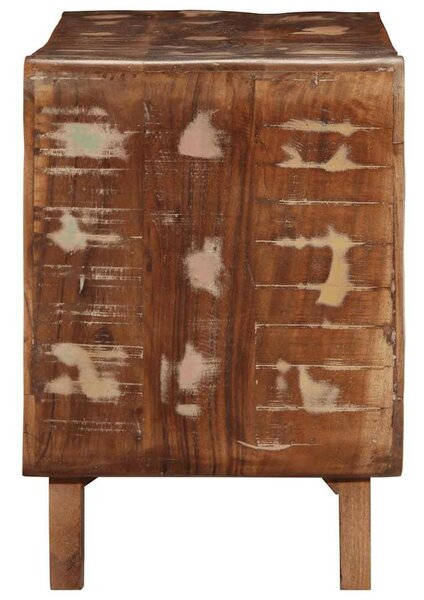 Tömör újrahasznosított fa TV-szekrény 105x46x32 cm