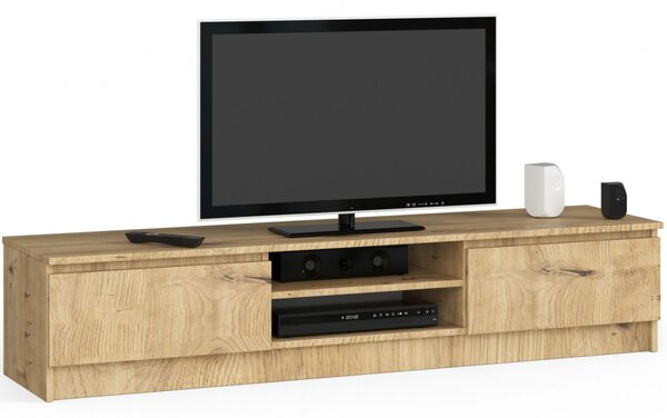 AKORD CLP K160 TV Szekrény Artisan Tölgy