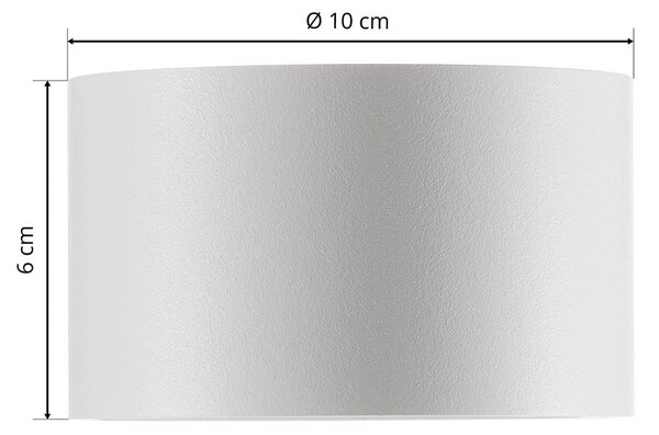 Nordlux LED mennyezeti lámpa Fallon, magasság 6 cm, dimmelhető, Fehér / opál, Nappali / Étkező, fém, Modern