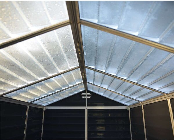 Palram Skylight antracit Kerti ház 177,5x122,5cm - antracit