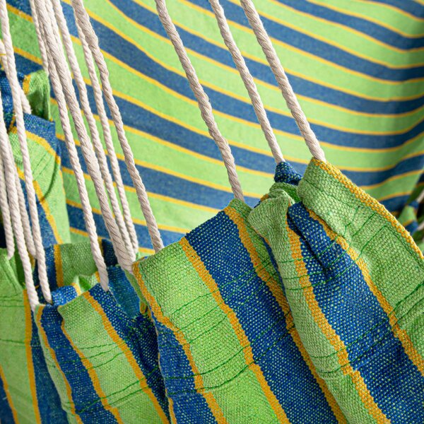 Dupla brazil függőágy zöld Spokey BENCH DELUXE