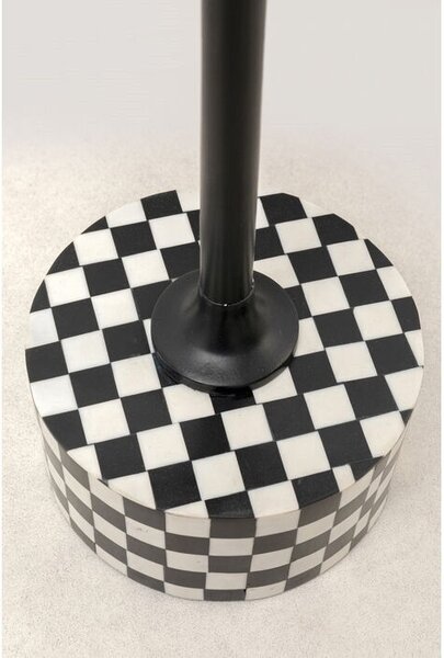 KARE Domero Chess 25 Sakkmintás Kisasztal Fekete-Fehér