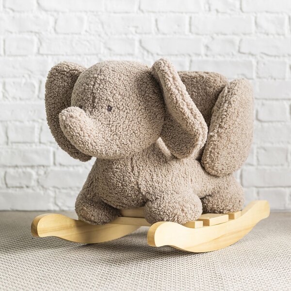 NATTOU Teddy hintaló plüss elefánt taupe 10h+