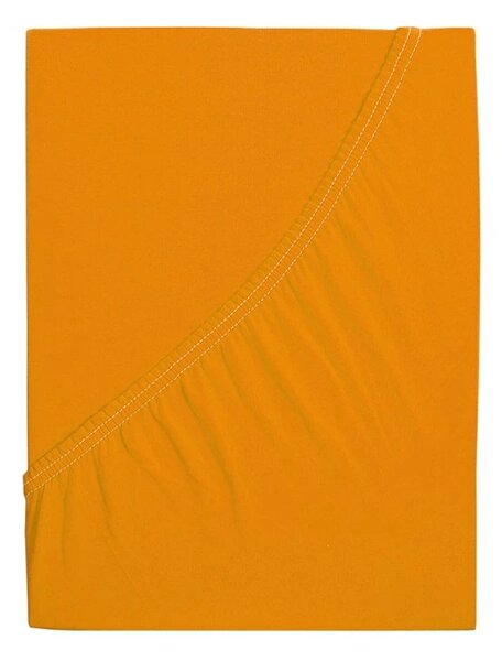 Jersey lepedő kiságyba EXCLUSIVE 60x120 cm lazac színű