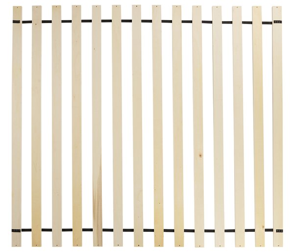 Ágy Művászon LESTRE 160 x 200 cm Zöld