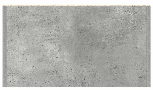 Betonszürke szerelt fa fürdőszobaszekrény 60 x 33 x 80 cm