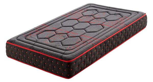 Viscoelastic matrac - Moonia - Hexaflex Moon, 27 cm, 90x190cm - Visco - Fekete szín - Közepes keménység