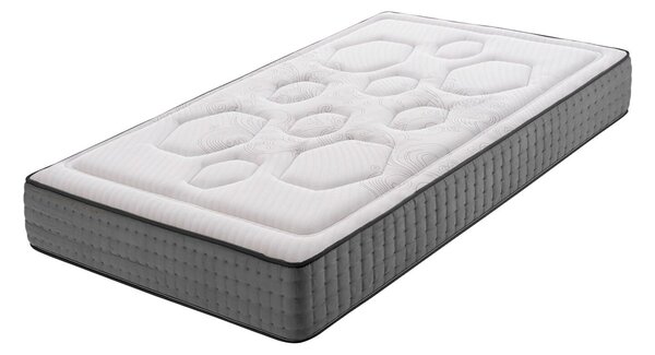 Saltea Arcurile inserate - Moonia - Hexacare 28cm, 80 x 190cm - Color Gri - Fermitate ridicată