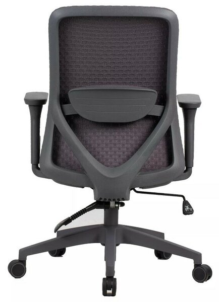 Q-744 Ergonomikus Forgószék Szürke 3D Szövettel