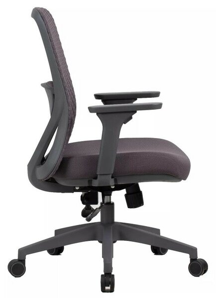 Q-744 Ergonomikus Forgószék Szürke 3D Szövettel