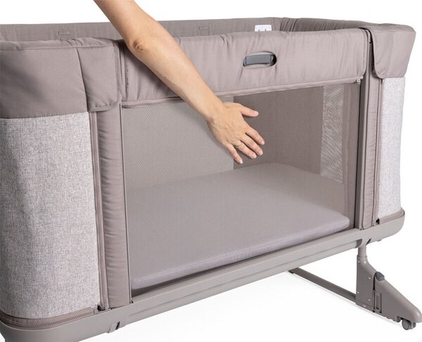 CHICCO Kiságy Next2Me Forever - Mandula