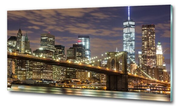 Üvegkép falra Brooklyn híd