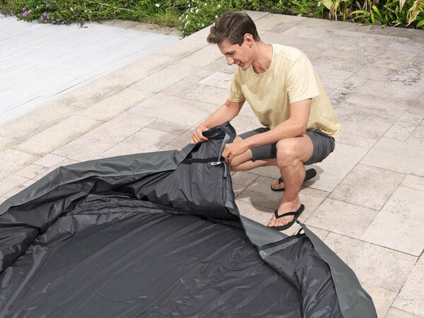 Energysense hőszigetelő takaró 216 × 71-80 cm kerek Lay-Z-Spa jakuzzihoz
