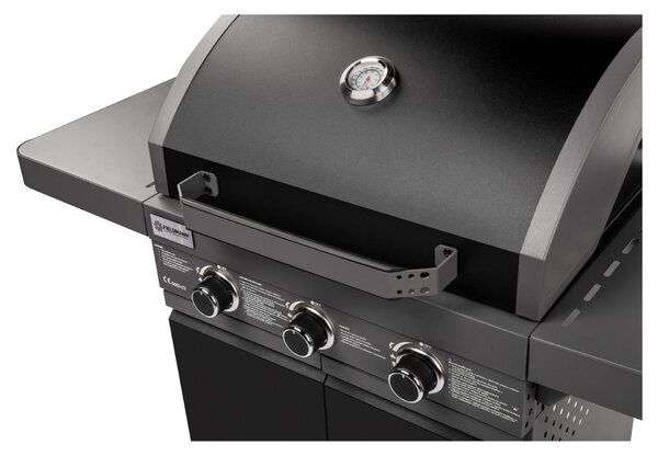 Fieldmann FZG 3006 gáz grill 3égős, Inox