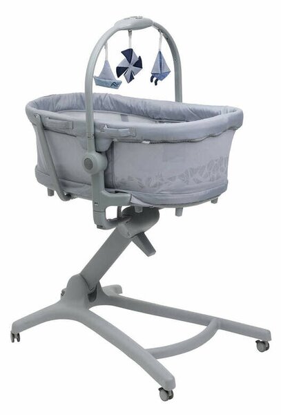 Baby Hug PRO 5in1 kiságy-etetőszék-szék 0-15 kg , 0-3 év