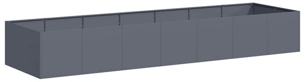 VidaXL antracitszürke acél növénytartó 280x80x40 cm