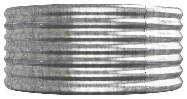 Acél Kerti Magaságyás - Ovális - 440x80x36 cm