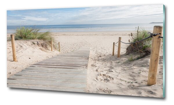 Üvegfotó Strand