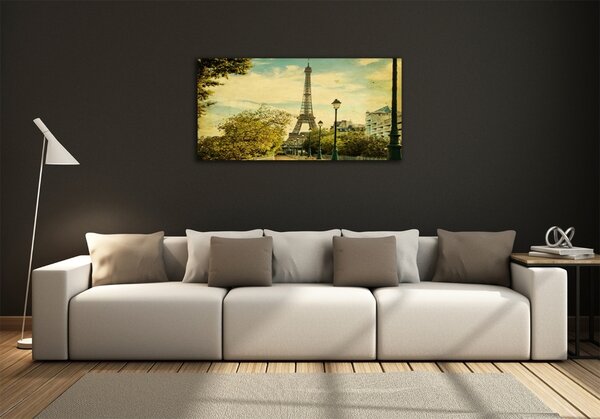 Üvegkép falra Párizsi eiffel-torony