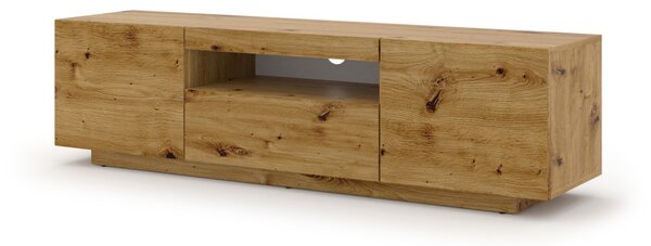 AURA TV-állvány 150 cm, artisan tölgy színben