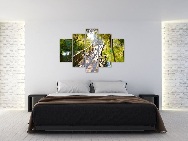 Modern kép - híd a víz felett (150x105cm)