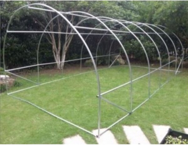 Fólia alagút Kerti üvegház 6x3x2m Fólia 18m² UV-4 Premium