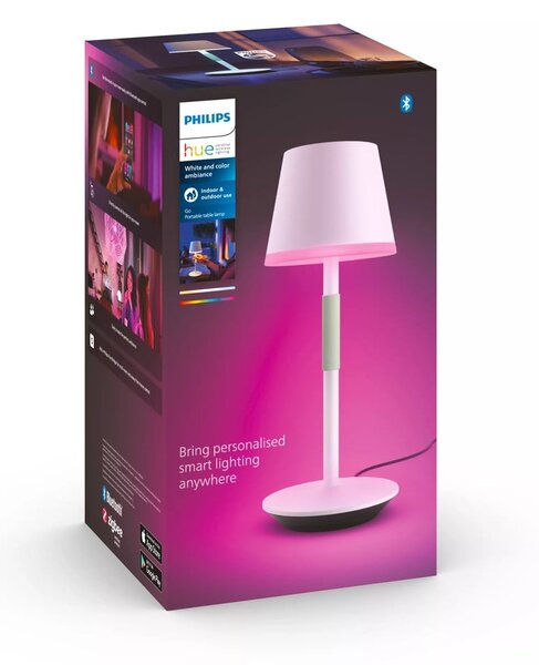 LED okos asztali lámpa 6 W Go – Philips Hue