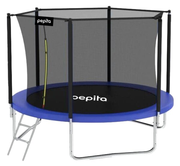 Pepita 183cm belső hálós Trambulin létrával - kék